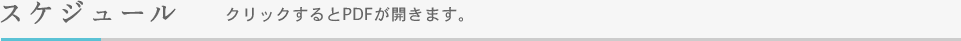 スケジュール　クリックするとPDFが開きます。